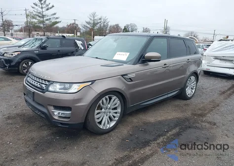 2017 Land Rover Range Rover Sport 3.0L V6 Supercharged Hse z USA, uszkodzony, nr VIN SALWR2FV1HA669424